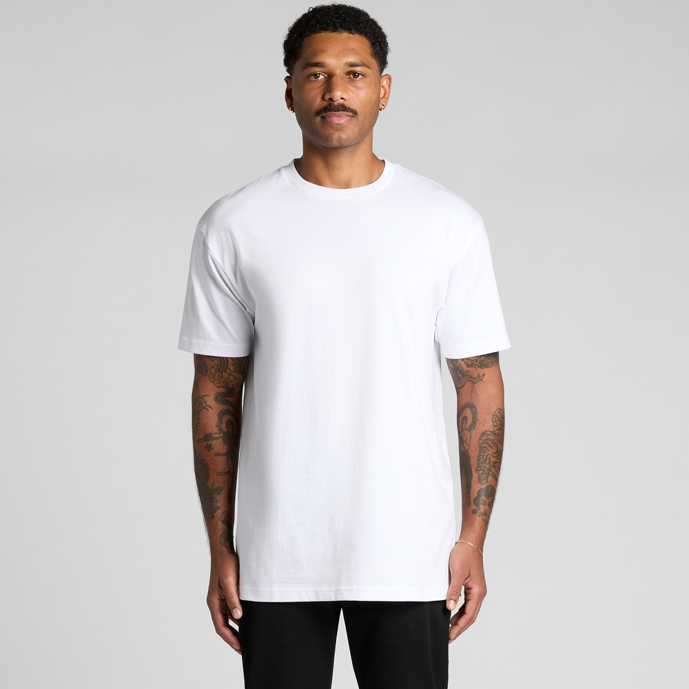 Custom Block Tubular Tee - Printed Workwear Australia