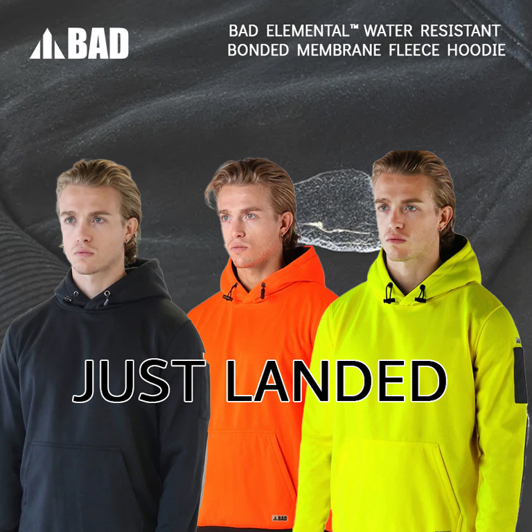 Custom Printed Hi Vis Water Resistant Fleece Hoodie for Arborist Uniforms Custom Printed Hi Vis Water Resistant Fleece Hoodie shown as a custom printed workwear option for Arborist Uniforms
